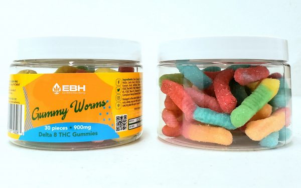 Delta 8 Gummy Worms 900mg