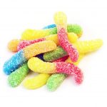 Delta 8 High Life Sour Worm Gummies - 15mg each, Multiple Sizes